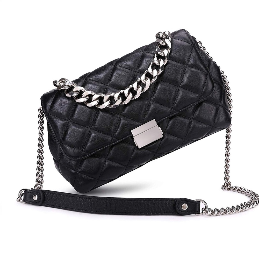 fancy leather bag
